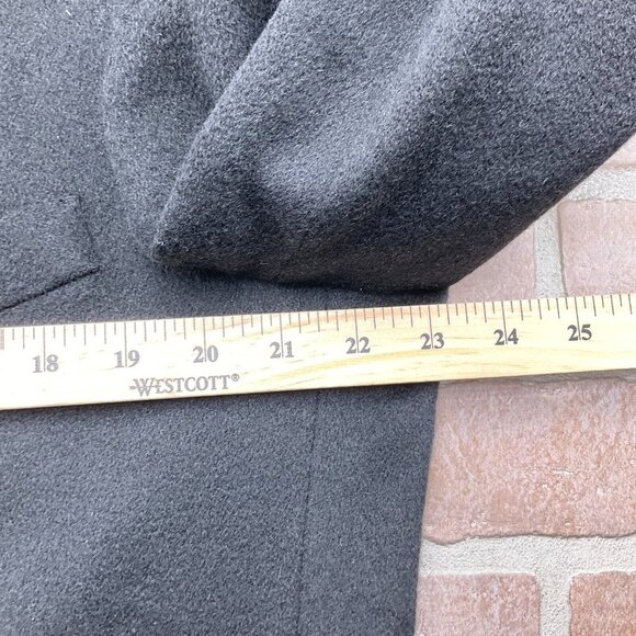 Evan Picone Blazer Men 44R Black Camel Hair 2 Button Classic Career Jacket - Picture 4 of 14